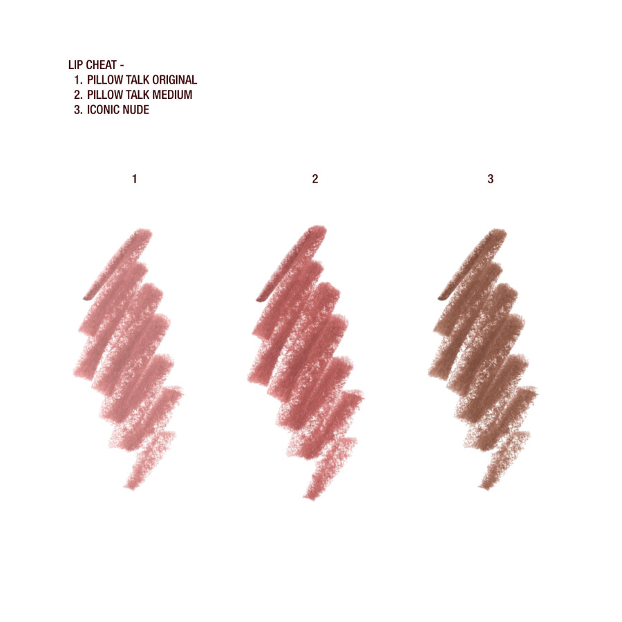 charlottes iconic lip cheat trio