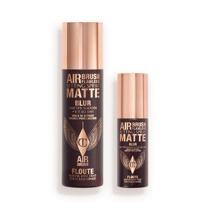 airbrush flawless setting spray matte mini duo
