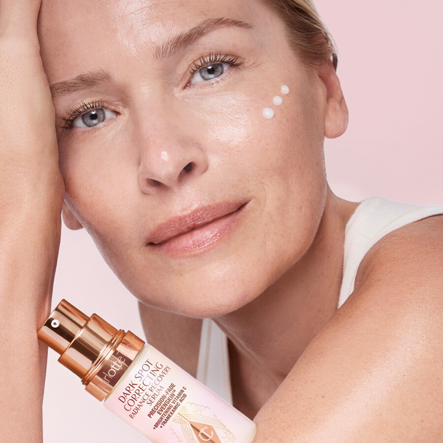 mini dark spot serum charlottes magic cream duo